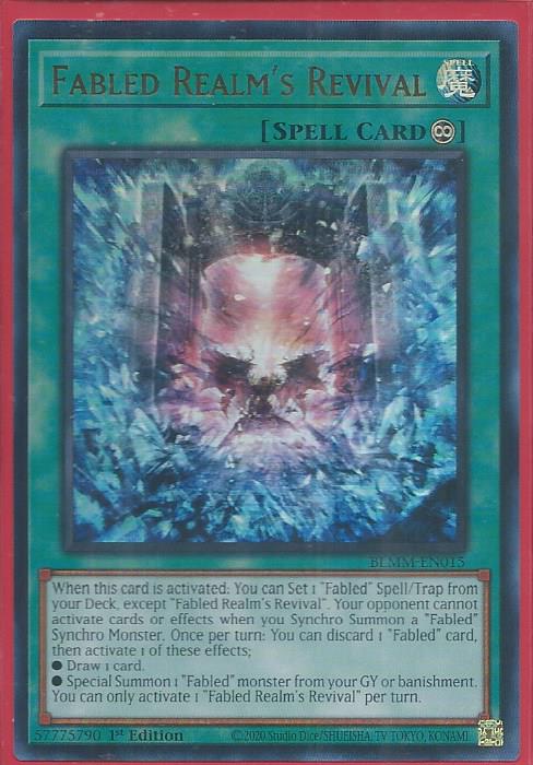 BLMM-EN015 Fabled Realm’s Revival – Ultra Rare