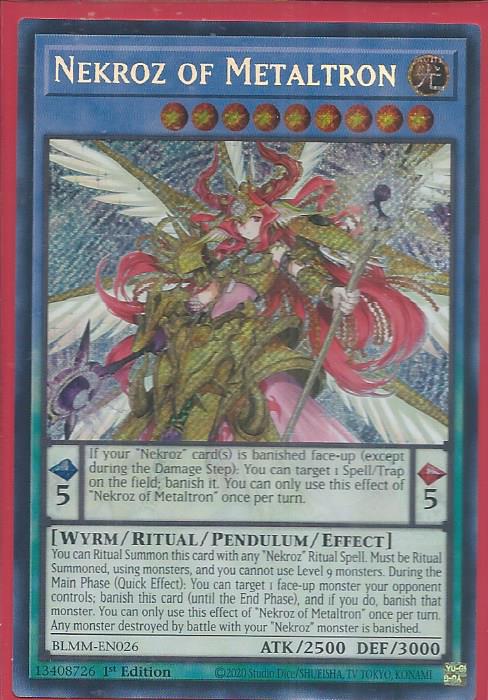 BLMM-EN026 Nekroz of Metaltron – Secret Rare