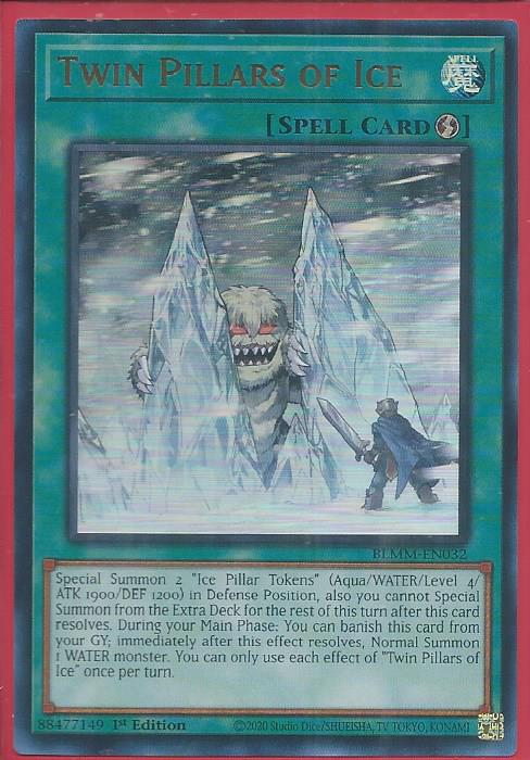 BLMM-EN032 Twin Pillars of Ice – Ultra Rare