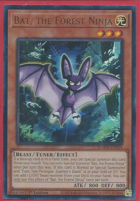 BLMM-EN034 Bat, the Forest Ninja – Ultra Rare