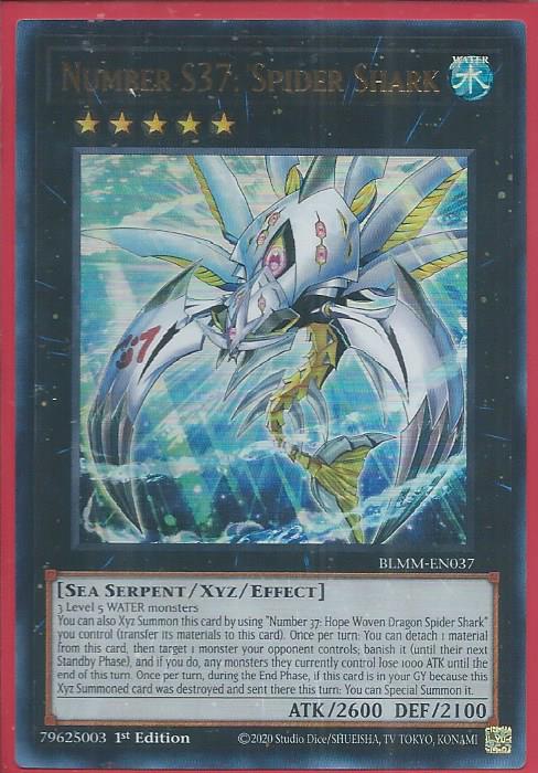 BLMM-EN037 Number S37 Spider Shark – Ultra Rare