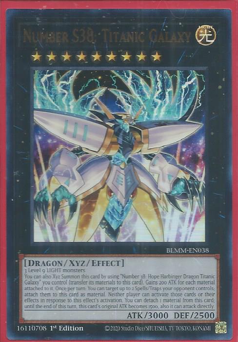 BLMM-EN038 Number S38 Titanic Galaxy – Ultra Rare