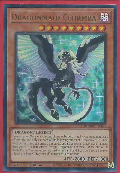 BLMM-EN048 Dragonmaid Cehrmba – Emblazoned Ultra Rare