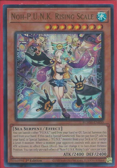 BLMM-EN050 Noh-PUNK Rising Scale – Emblazoned Ultra Rare