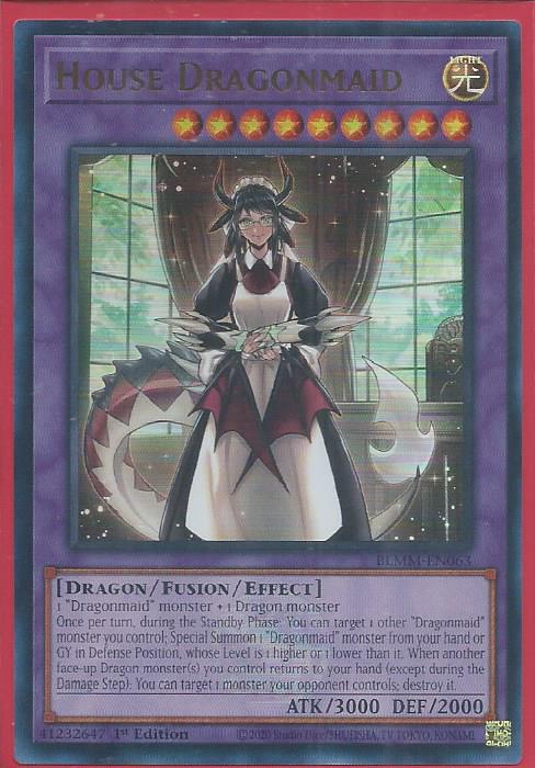 BLMM-EN063 House Dragonmaid – Emblazoned Ultra Rare