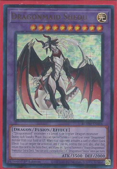 BLMM-EN064 Dragonmaid Sheou – Emblazoned Ultra Rare