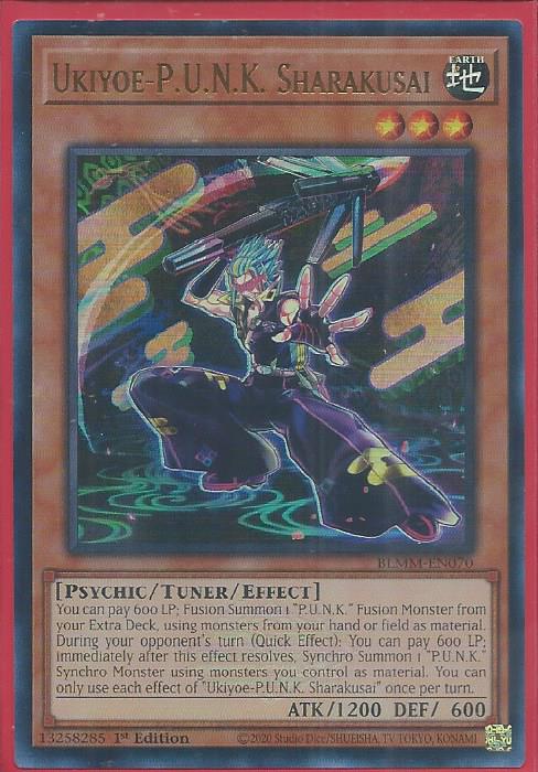 BLMM-EN070 Ukiyoe-PUNK Sharakusai – Emblazoned Ultra Rare