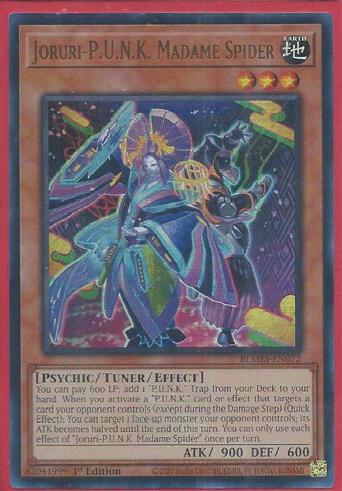 BLMM-EN072 Joruri-PUNK Madame Spider – Emblazoned Ultra Rare