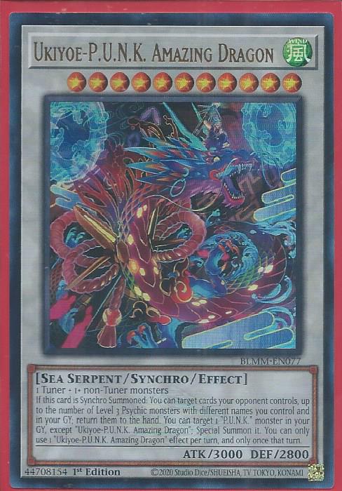 BLMM-EN077 Ukiyoe-PUNK Amazing Dragon – Emblazoned Ultra Rare
