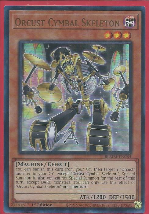 BLMM-EN084 Orcust Cymbal Skeleton – Emblazoned Ultra Rare