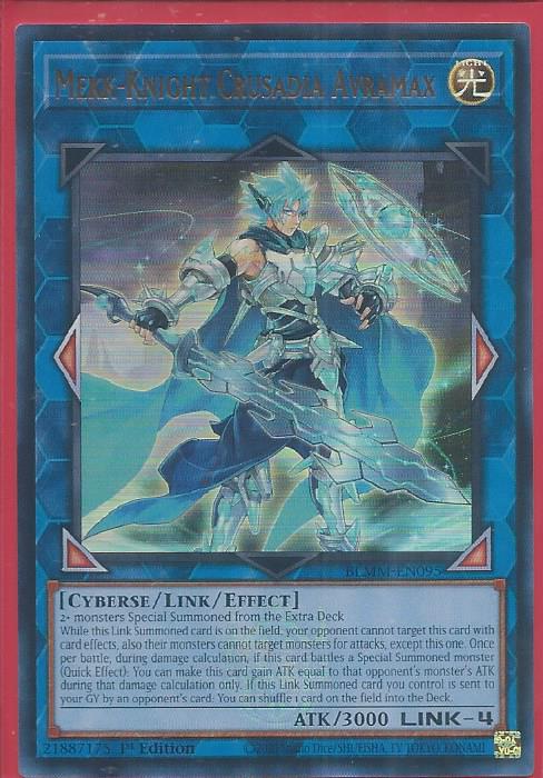 BLMM-EN095 Mekk-Knight Crusadia Avramax – Emblazoned Ultra Rare