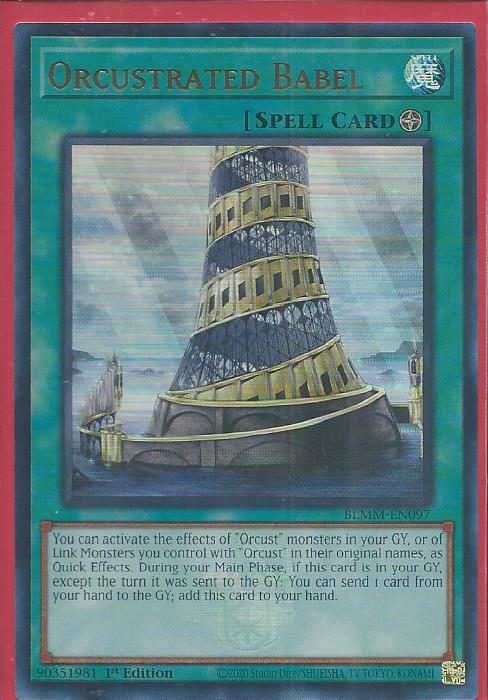 BLMM-EN097 Orcustrated Babel – Emblazoned Ultra Rare