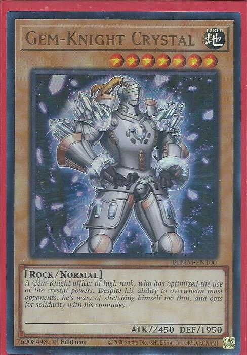 BLMM-EN100 Gem-Knight Crystal – Ultra Rare