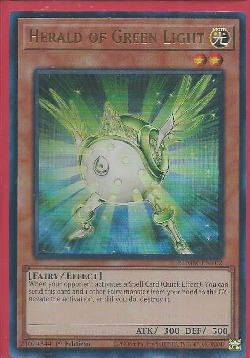 BLMM-EN102 Herald of Green Light – Ultra Rare