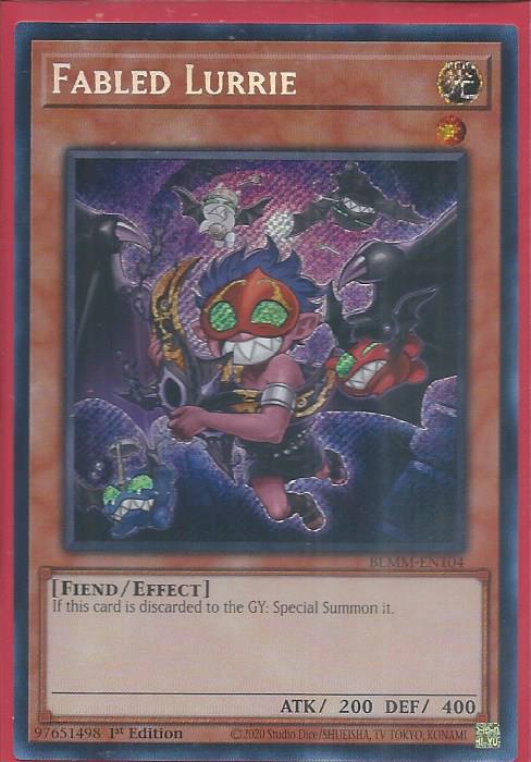 BLMM-EN104 Fabled Lurrie – Secret Rare Rare