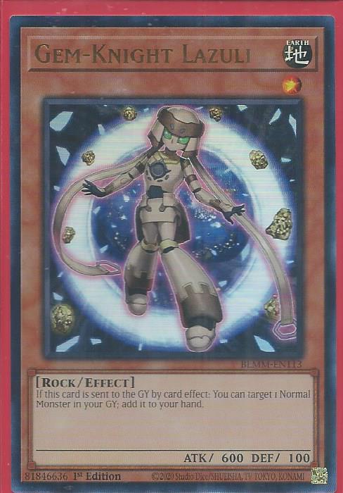 BLMM-EN113 Gem-Knight Lazuli – Ultra Rare