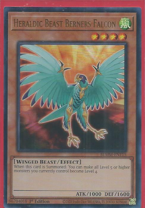BLMM-EN115 Heraldic Beast Berners Falcon – Ultra Rare