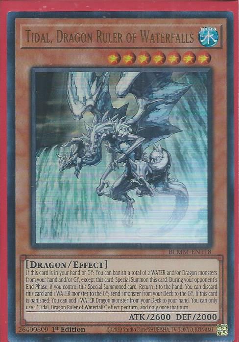 BLMM-EN118 Tidal, Dragon Ruler of Waterfalls – Ultra Rare