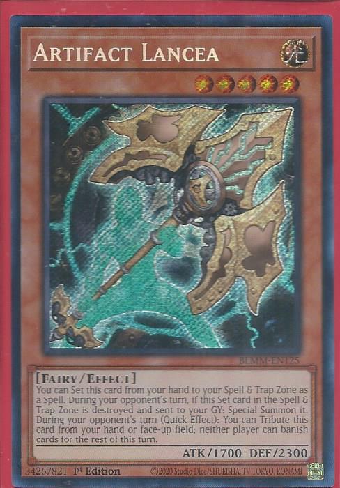 BLMM-EN125 Artifact Lancea – Secret Rare