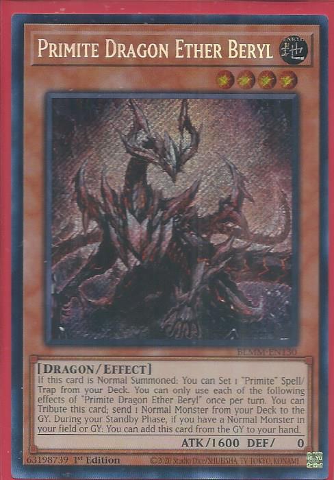 BLMM-EN130 Primite Dragon Ether Beryl – Secret Rare