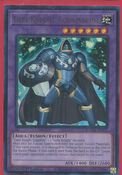 BLMM-EN137 Gem-Knight Aquamarine – Ultra Rare