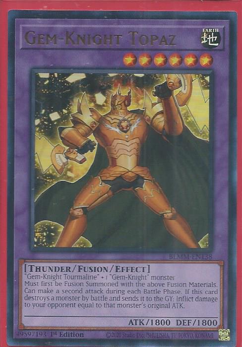 BLMM-EN138 Gem-Knight Topaz – Ultra Rare