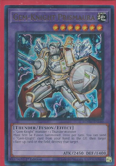 BLMM-EN140 Gem-Knight Prismaura – Ultra Rare