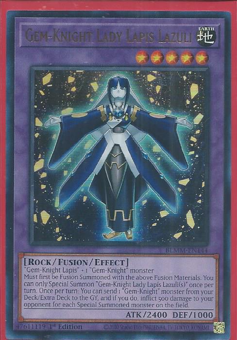 BLMM-EN144 Gem-Knight Lady Lapis Lazuli – Ultra Rare