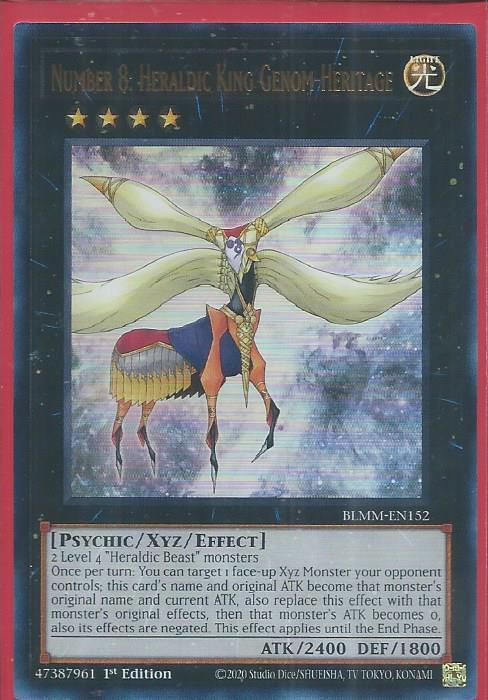 BLMM-EN152 Number 8 Heraldic King Genome-Heritage – Ultra Rare