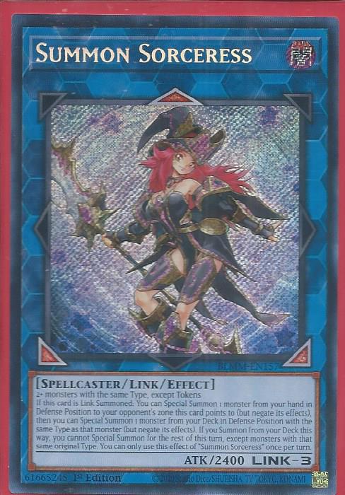 BLMM-EN157 Summon Sorceress – Secret Rare