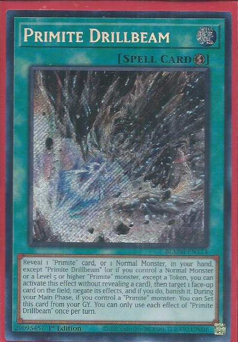 BLMM-EN173 Primite Drillbeam – Secret Rare