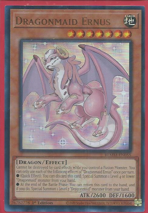 BLMM-EN055 Dragonmaid Ernus – Emblazoned Ultra Rare