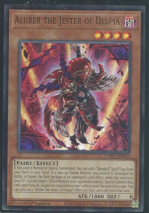 CH01-EN003 - Aluber the Jester of Despia - Ultra Rare