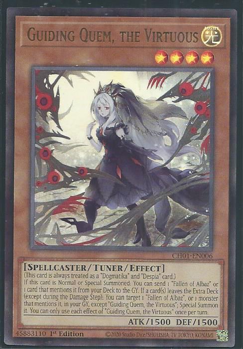 CH01-EN006 - Guiding Quem, the Virtuous - Ultra Rare