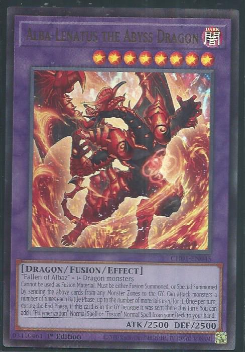 CH01-EN045 - Alba-Lenatus the Abyss Dragon - Ultra Rare