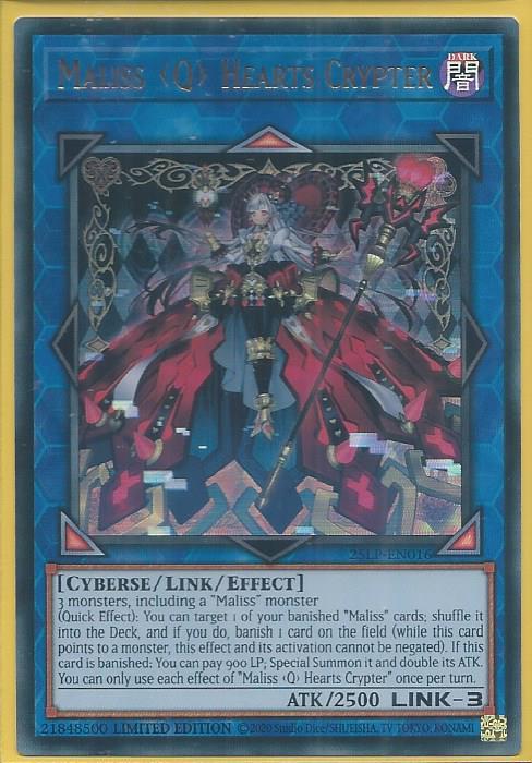 25LP-EN016 Mailiss Hearts Crypter – Ultra Rare