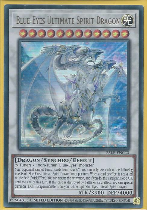 25LP-EN020 Blue-Eyes Ultimate Spirit Dragon – Ultra Rare
