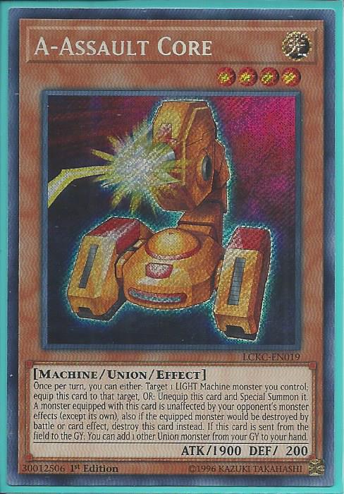 LCKC-EN019 A-Assault Core – Secret Rare Unlimited