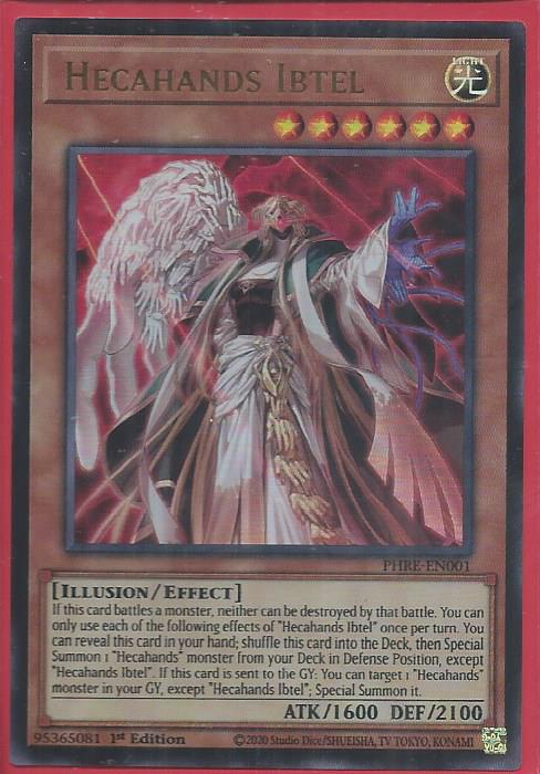 PHRE-EN001 Hecahands Ibtel – Ultra Rare