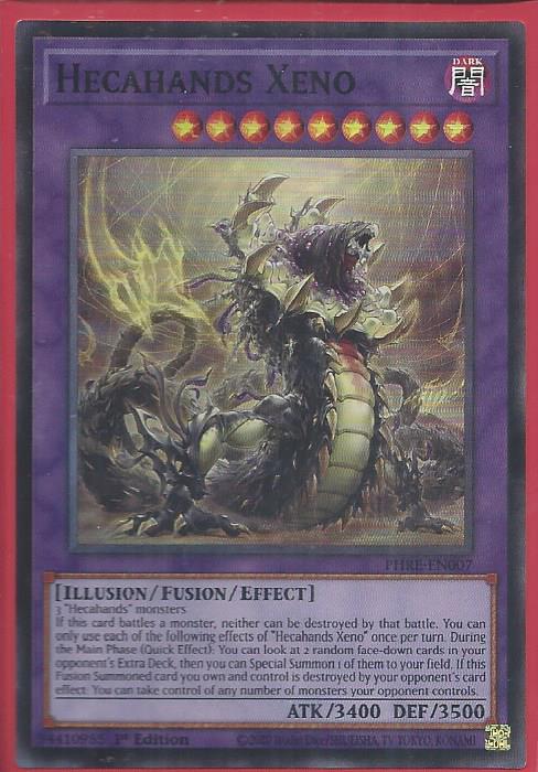 PHRE-EN007 Hecahands Xeno – Super Rare