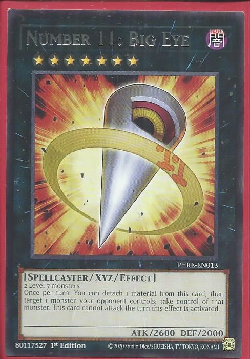 PHRE-EN013 Number 11 Big Eye – Rare