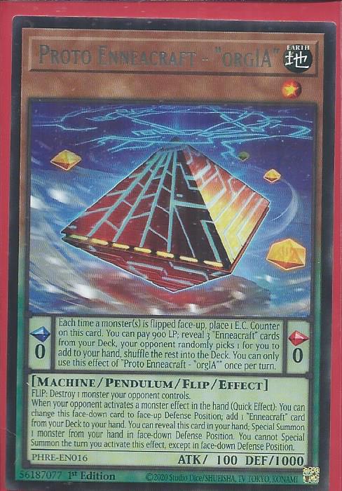 PHRE-EN016 Proto Enneacraft- orglA – Rare