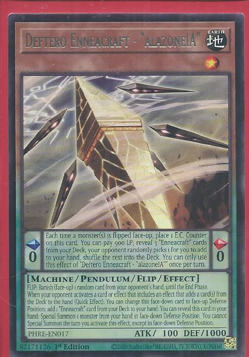 PHRE-EN017 Deftero Enneacraft – alazonelA – Rare