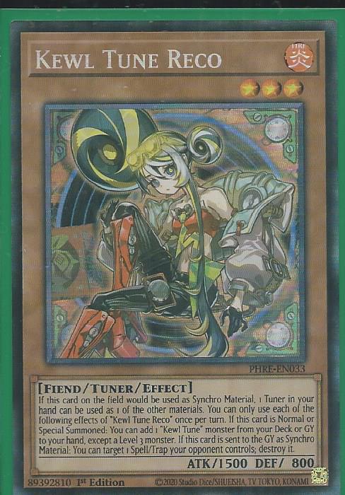 PHRE-EN033C Kewl Tune Reco – Collector’s Rare