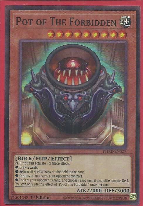 PHRE-EN027S Pot of the Forbidden – Super Rare