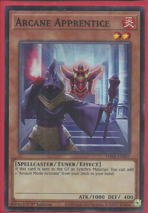 PHRE-EN057S Arcane Apprentice – Super Rare