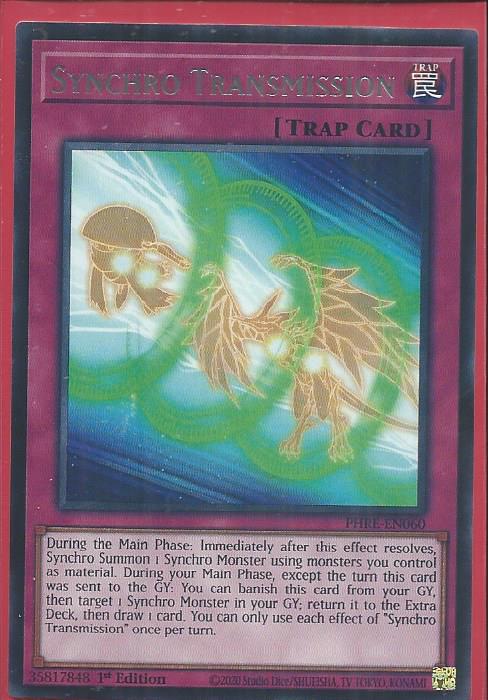 PHRE-EN060 Synchro Transmission – Rare
