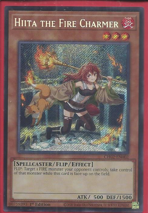 CH02-EN002S HiIta The Fire Charmer – Secret Rare (USA Print)
