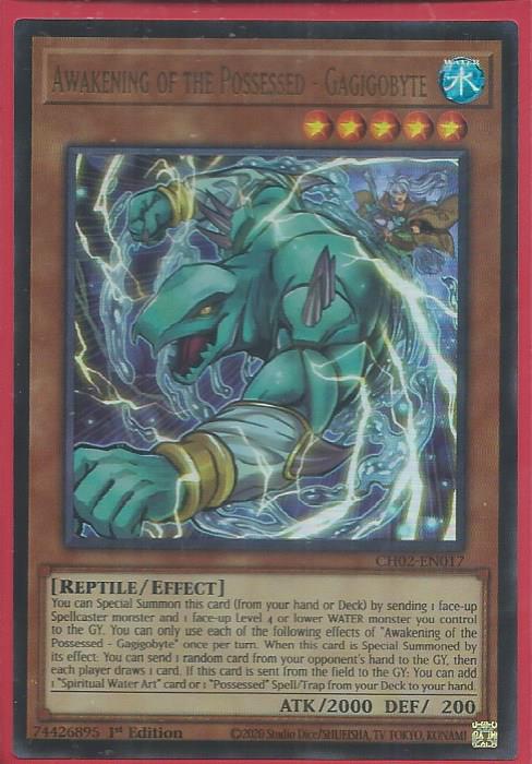CH02-EN017 Awakening of the Possessed – Gagigobyte – Ultra Rare (USA Print)