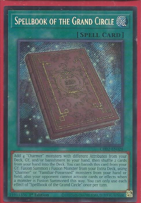 CH02-EN028S Spellbook of The Grand Circle – Secret Rare (USA Print)